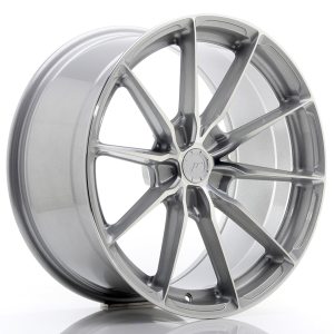 Japan Racing JR37 19x9,5 ET20-45 5H Undrilled Silver Machined Face