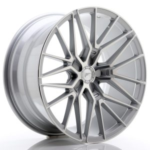 Japan Racing JR38 20x10 ET20-45 5H Undrilled Silver Machined Face