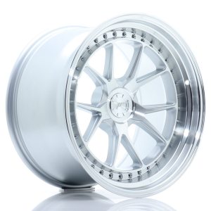 Japan Racing JR39 18x10,5 ET15-22 5H Undrilled Silver Machined Face