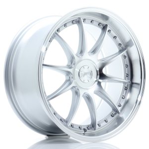 Japan Racing JR41 19x9,5 ET12-22 5H Undrilled Silver Machined Face