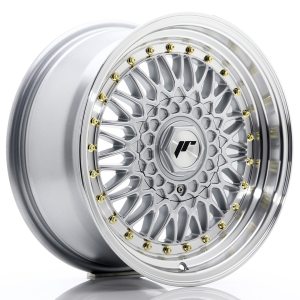 Japan Racing JR9 16x7,5 ET25 Undrilled Silver w/Machined Lip