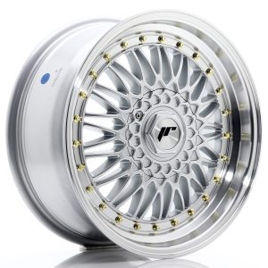 Japan Racing JR9 17x7,5 ET35 Undrilled Silver w/Machined Lip