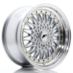 Japan Racing JR9 17x8,5 ET20-35 Undrilled Silver w/Machined Lip