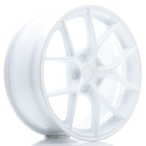 Japan Racing SL01 18x8 ET20-40 5H Undrilled White