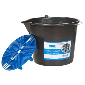 Bucket with bottom seal, 16L