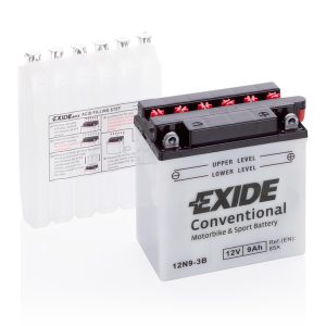 Motorcycle battery 4573 EXIDE MC 12N9-3B 9Ah 85A(EN)