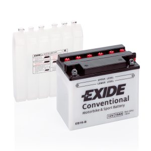 Motorcycle battery 4533 EXIDE MC EB16-B 19Ah 190A(EN)