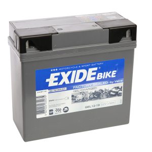 Motorcycle battery 80019 EXIDE MC GEL12-19 19Ah 170A(EN)