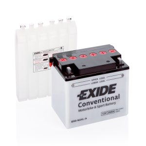 Motorcycle battery 4522 EXIDE MC E60-N24L-A 28Ah 280A(EN)