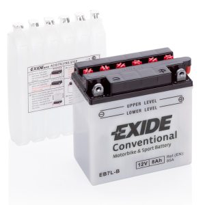 Motorcycle battery 4583 EXIDE MC EB7L-B 8Ah 85A(EN)