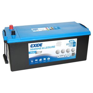 Battery EP2100 EXIDE DUAL AGM 240Ah 2100Wh 1200A(EN)