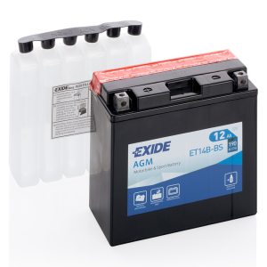 Motorcycle battery 4907 EXIDE MC ET14B-BS 12Ah 190A(EN)