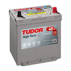 Starting Battery TA406 TUDOR EXIDE HIGH-TECH 40Ah 350A(EN)