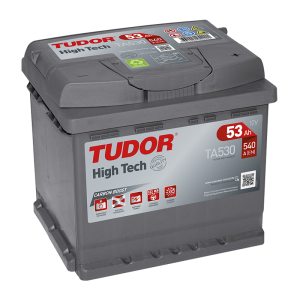 Starting Battery TA530 TUDOR EXIDE HIGH-TECH 53Ah 540A(EN)