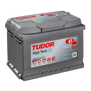 Starting Battery TA612 TUDOR EXIDE HIGH-TECH 61Ah 600A(EN)