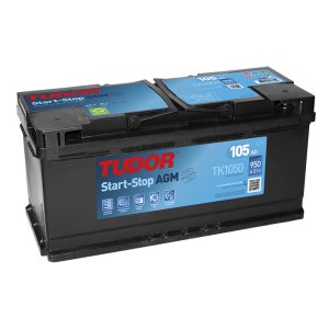 Starting Battery TK1050 TUDOR EXIDE START-STOP AGM 105Ah 950A(EN)