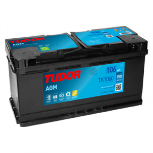 Starting Battery TK1060 TUDOR EXIDE START-STOP AGM 106Ah 950A(EN)
