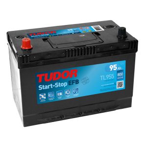 Starting Battery TL955 TUDOR EXIDE START-STOP EFB 95Ah 800A(EN)