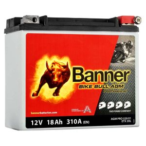Banner AGM 58001 12V 80Ah 800A/EN Startbatteri - Køb her
