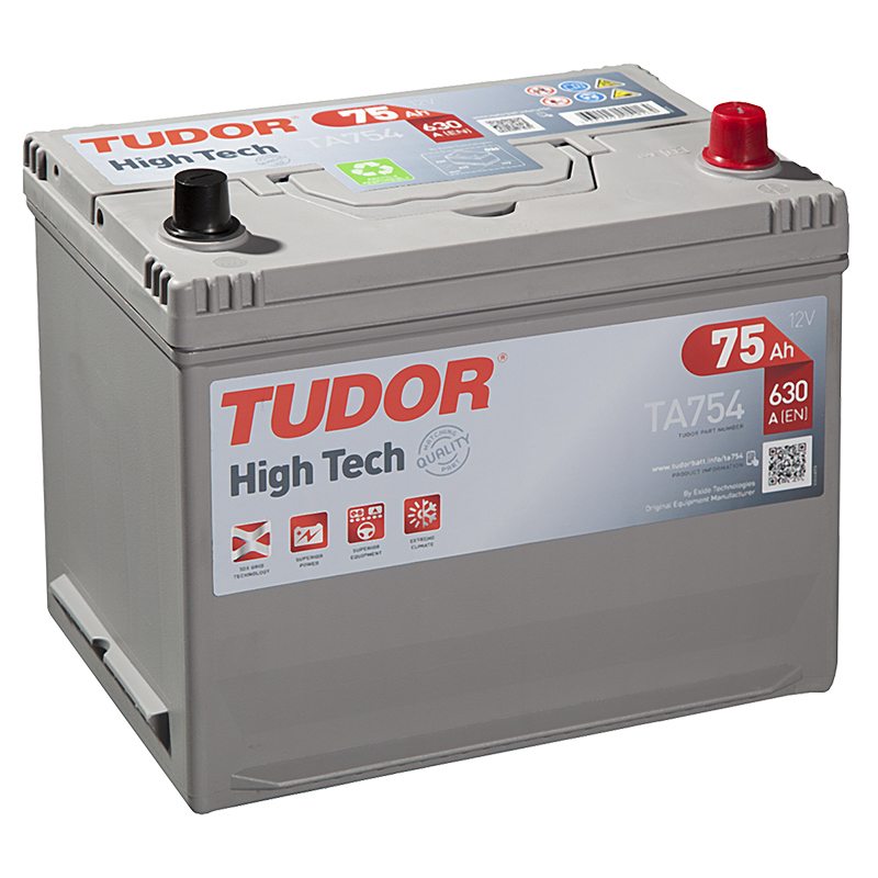 Batterie HIGH TECH TUDOR TA1000 12V 100Ah 900A - Batteries Auto