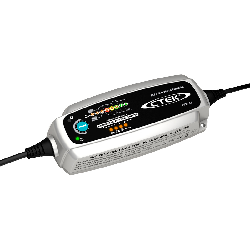 CTEK MXS 5.0 Battery Charger For Lead Acid 12 V 12V 5A with EU plug