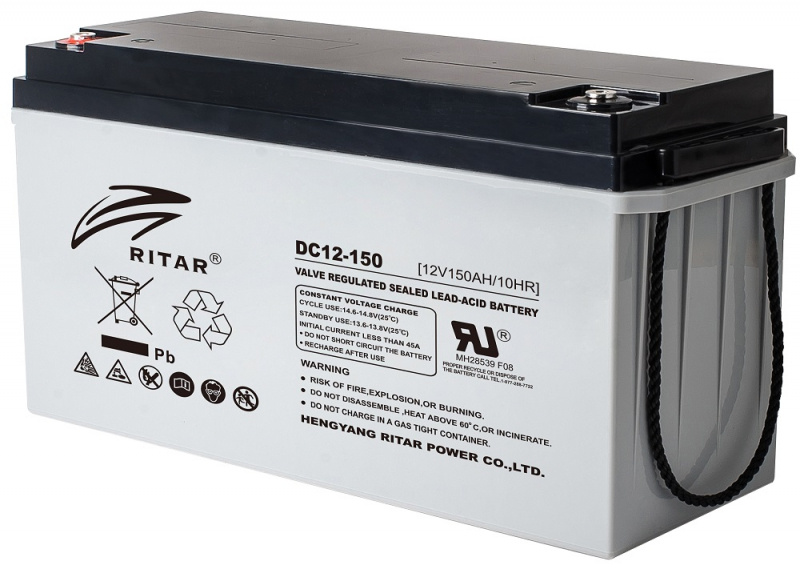 Ritar Battery AGM 12V 100Ah DC12-100-F12