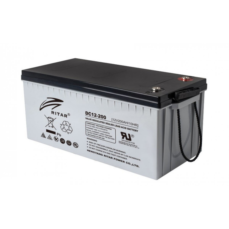 Ritar Battery AGM 12V 100Ah DC12-100-F12