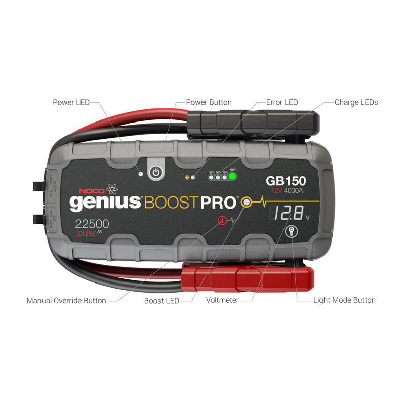 Booster NOCO Genius GB150 12V 3000A