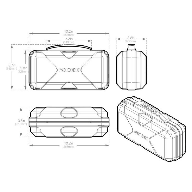 Noco storage bag for GB20 / GB40