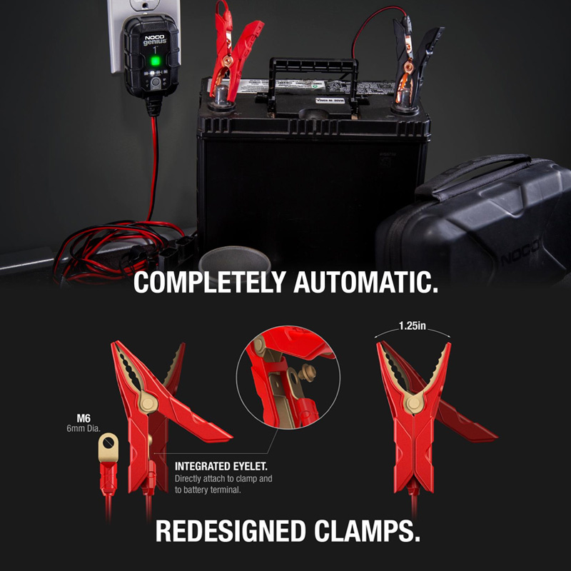 Battery Charger Noco Genius 1, 6/12V 1A