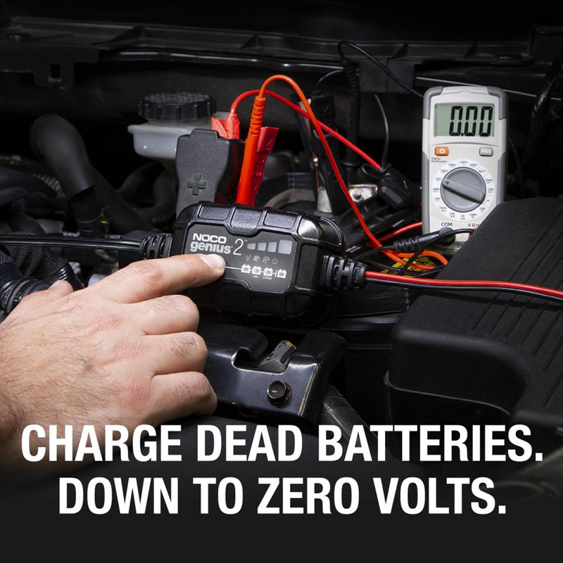 Battery Charger Noco Genius 2, 6/12V 2A