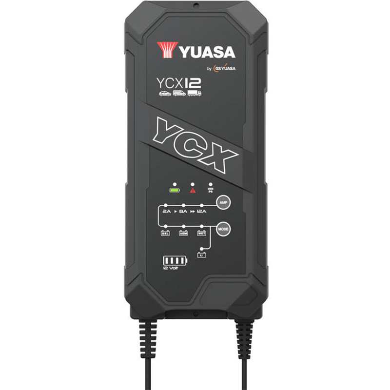 Battery Charger Yuasa YCX12 - Smart Charger 12V 12A