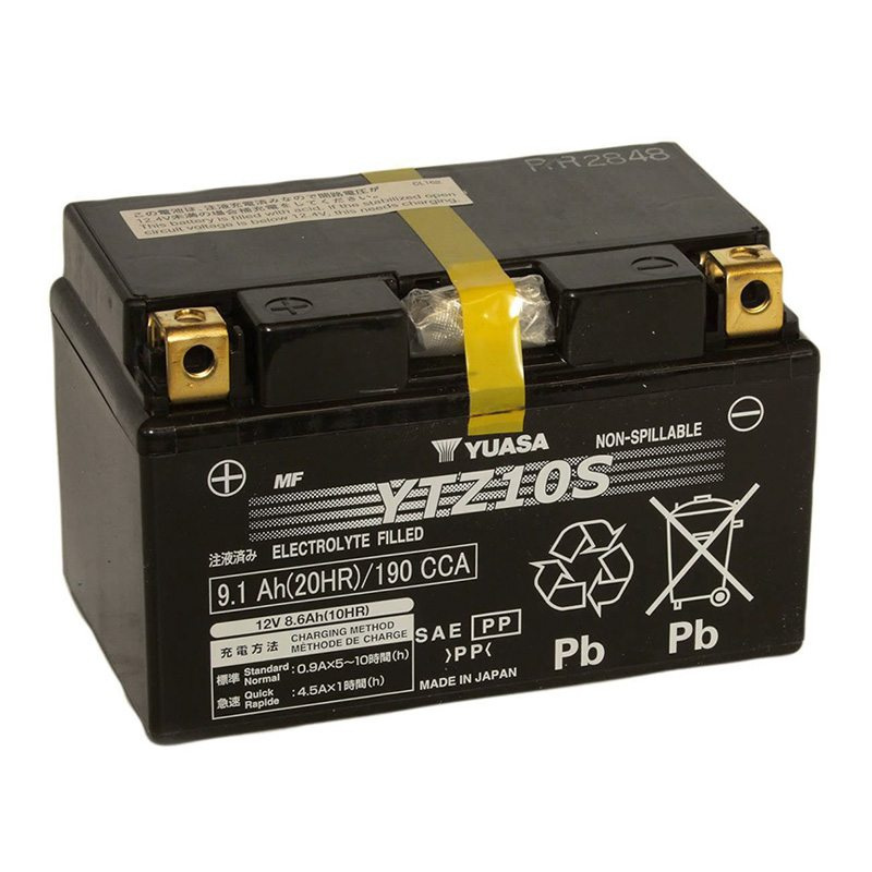 Motorcycle battery YUASA YTZ10S 9,1Ah FA