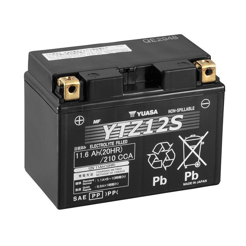 Motorcycle battery YUASA YTZ12S 11Ah FA