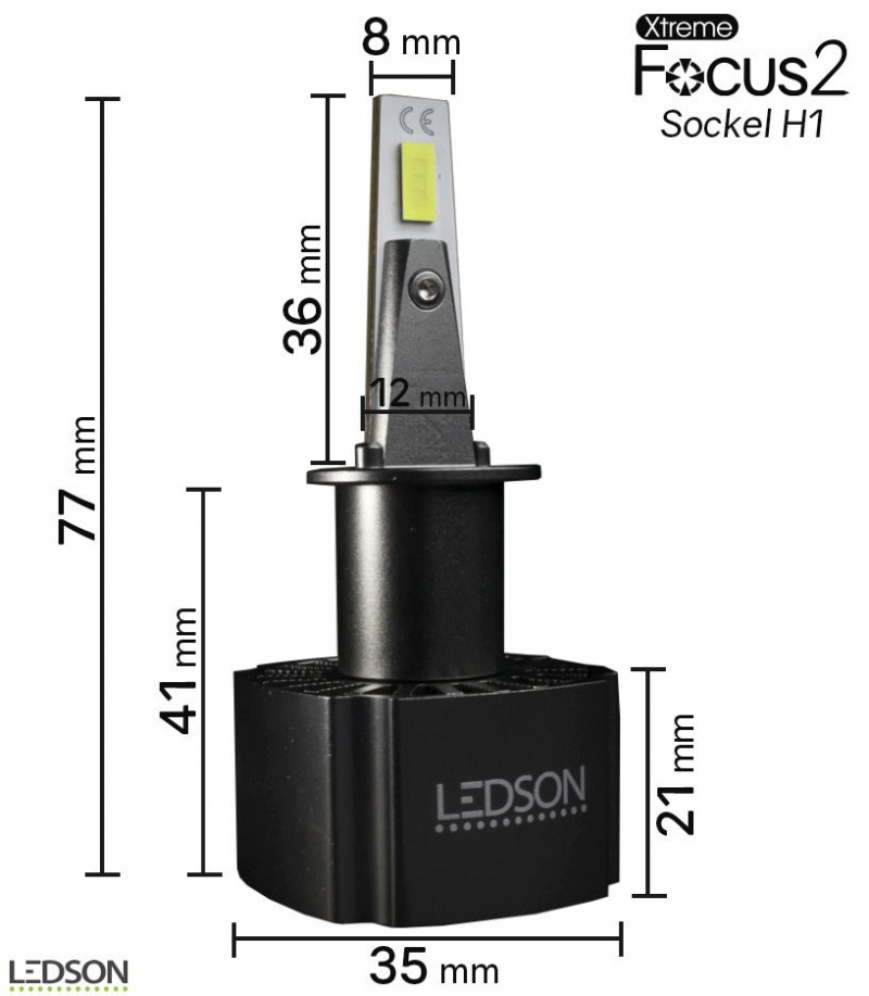 Philips Halogen H1 X-tremeVision+ 12V 55W, 2-pc