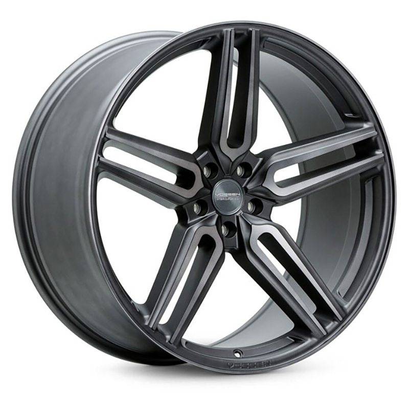 Vossen HF1 Tinted Matte Gunmetal Deep 10.5x20 5/120 ET42 CB72.6