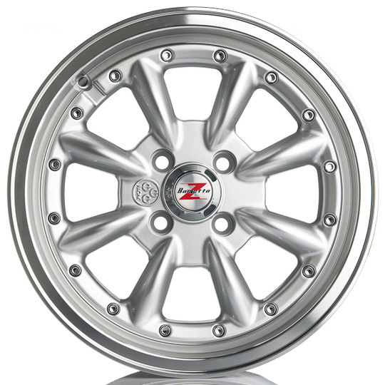Barzetta Classic Silver 7x15 4x100 ET35 HUB 60,1
