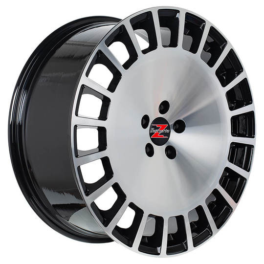 Barzetta Glorioso Black Polished 8,5x20 5x108 ET40 HUB 63,4
