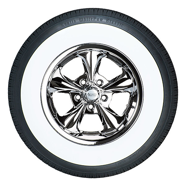 225/75R14 Vit Sida Kontio WhitePaw Classic Whitewall 2 3/4