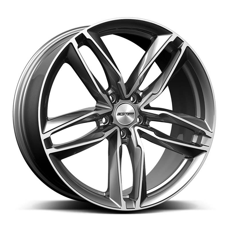 GMP Atom 8,5x19 ET25 5x112 HUB 66,5 Anthracite Diamond