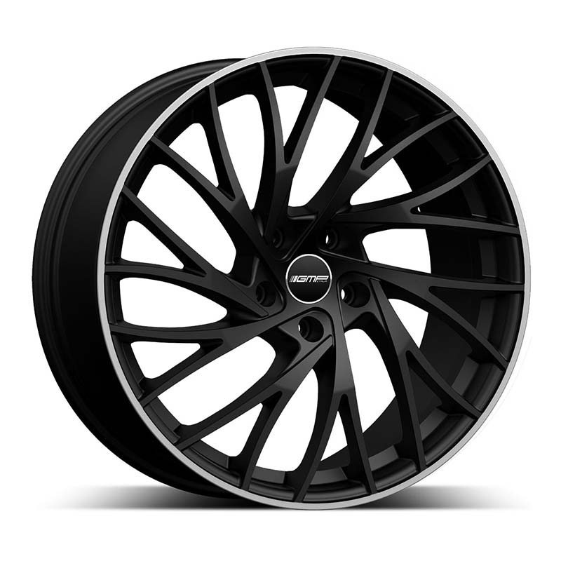 GMP Enigma Concave 10x21 ET38 5x112 HUB 66,6 Matt Black Diamond Lip