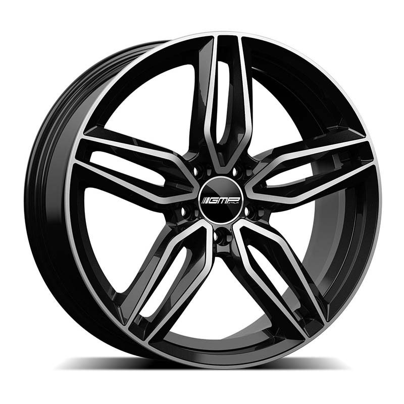GMP Fasten 8x19 ET45 5x112 HUB 66,6 Black Diamond