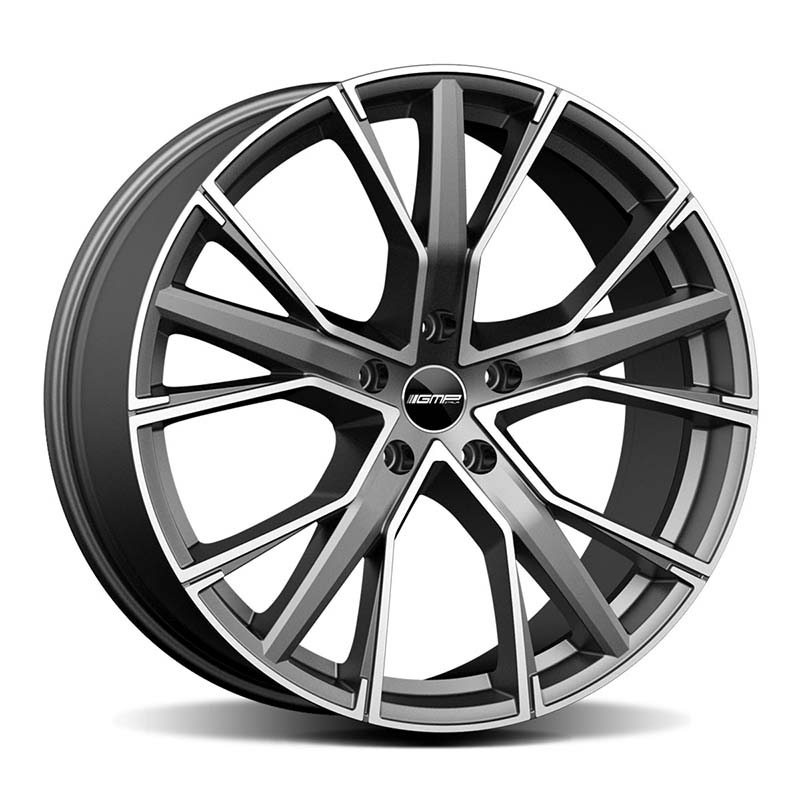 GMP Gunner 10x22 ET26 5x112 HUB 66,5 Matt Anthracite Diamond