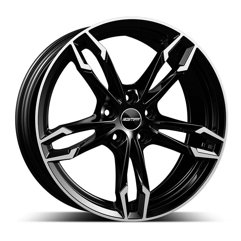 GMP Dea 8x19 ET43 5x120 HUB 72,6 Black Diamond