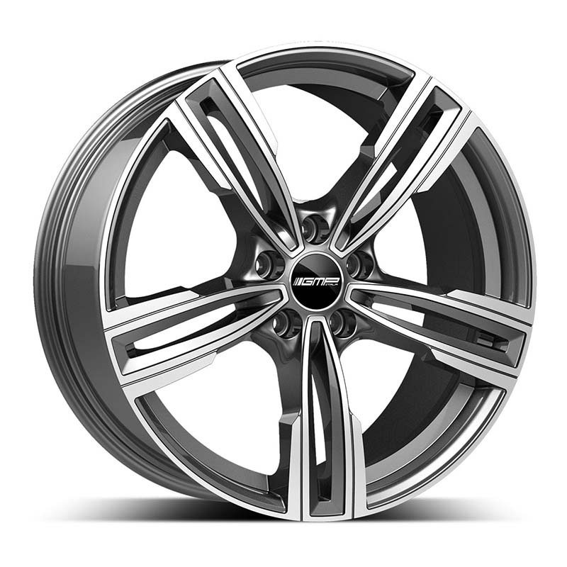 GMP Reven 9,5x20 ET42 5x112 HUB 66,6 Anthracite Diamond
