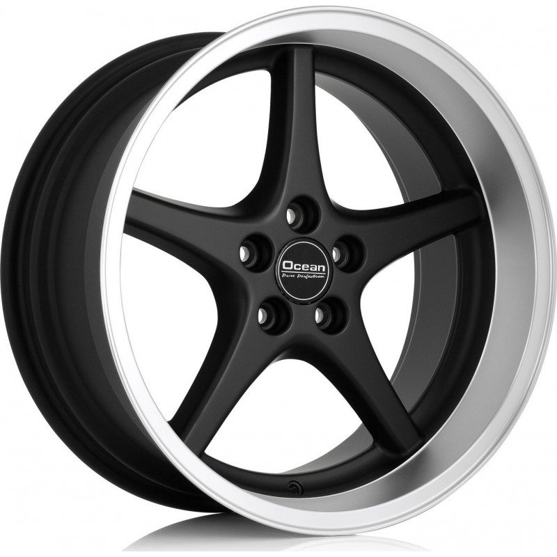 Ocean Wheels MK18 Black 8,5x18 5x108 ET6 65,1