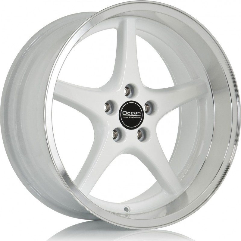 Ocean Wheels MK18 White 8,5x18 5x108 ET6 65,1
