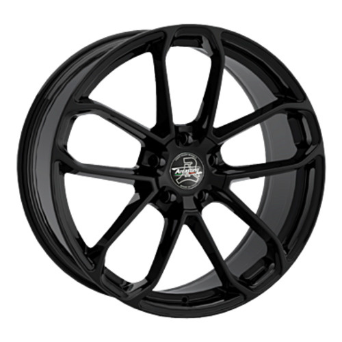 Ocean Wheels Caesar Black Glossy 9,5x21 5x114,3 ET44 HUB 64,1