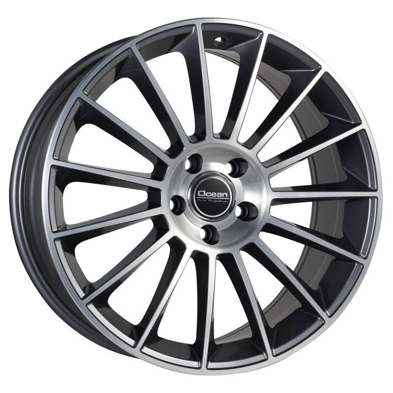 Ocean Wheels Pontos Antracit Polished 9,5x19 5x112 ET35 66,6