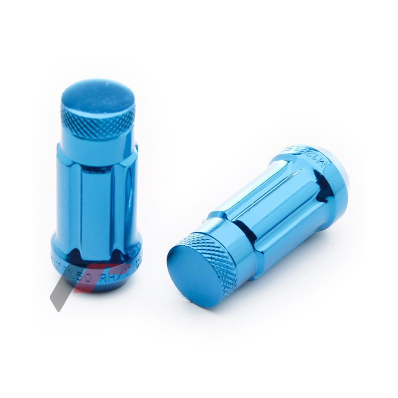 Forged Steel Japan Racing Nuts JN3 12x1,25 Blue